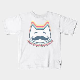 Meow in November or Meowember Kids T-Shirt